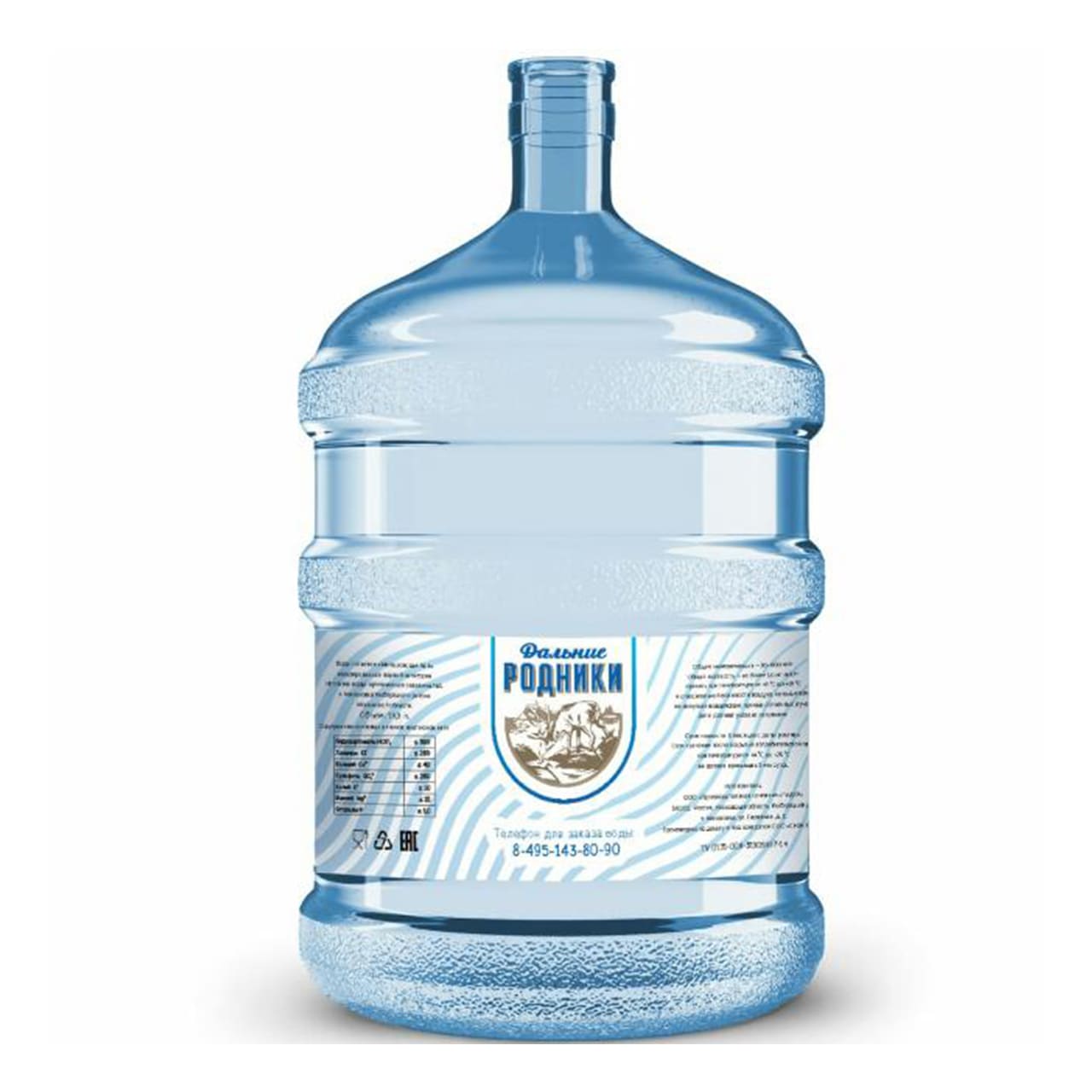 АКВАРУ вода 19 литров